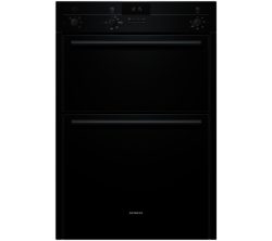 SIEMENS  iQ100 HB13MB621B Electric Double Oven - Black